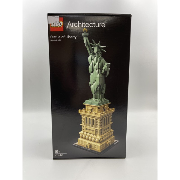 磚櫃 全新樂高 建築系列  21042 自由女神