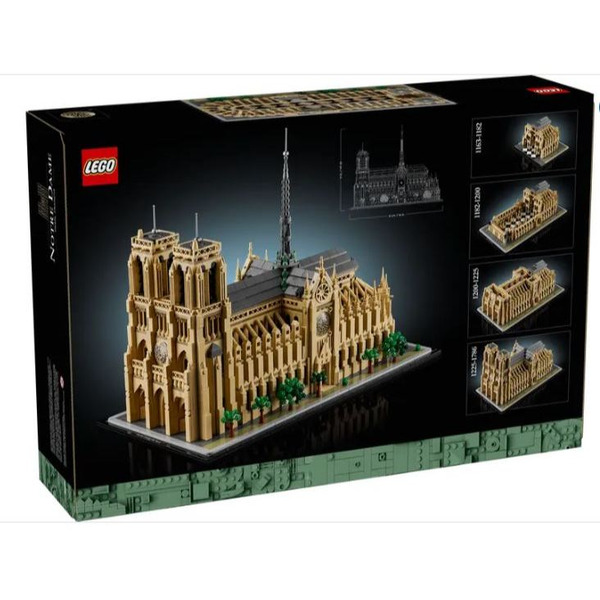 磚櫃 全新樂高 21061 Architecture 巴黎聖母院