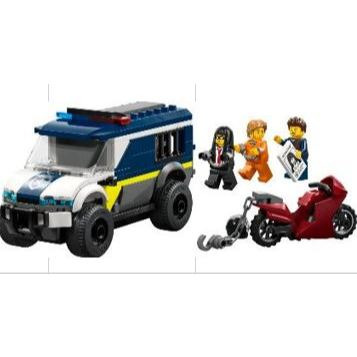 磚櫃 全新樂高 60479 City 警用囚車