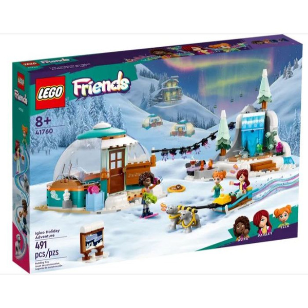 磚櫃 全新樂高 41760 Friends-冰屋假期冒險