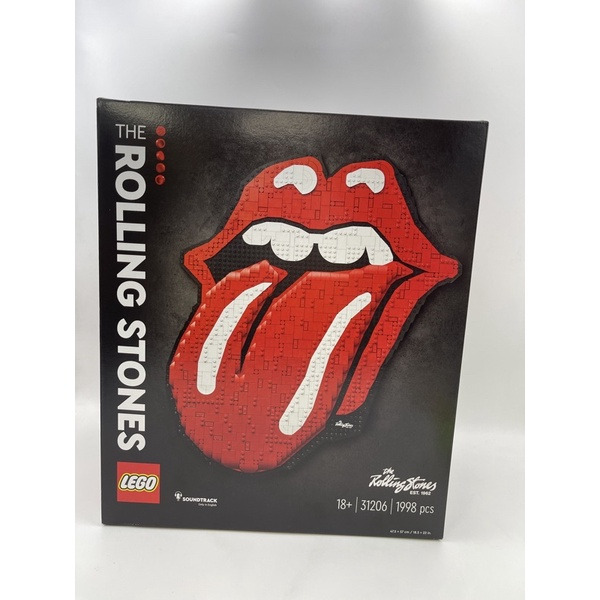 磚櫃 全新樂高 31206 Art-滾石樂團