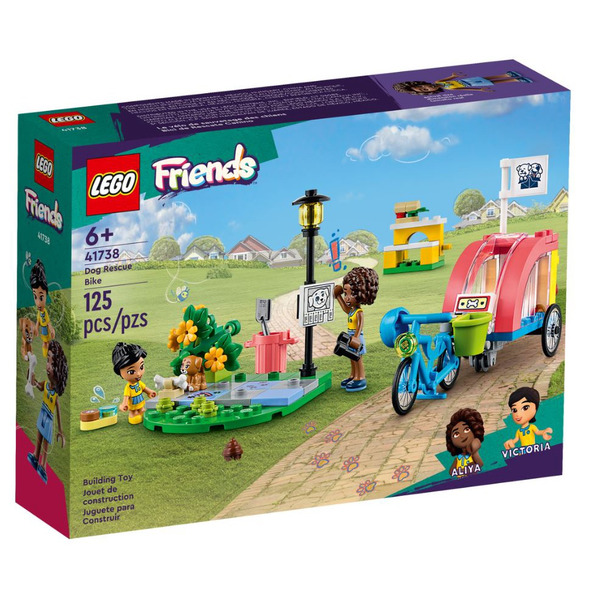 磚櫃 全新樂高  Friends系列  41738 狗狗救援腳踏車
