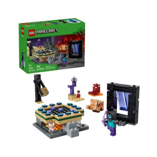 磚櫃 全新樂高 21584 Minecraft 地獄和終界傳送門之旅