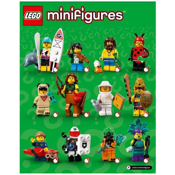 磚櫃  全新樂高 71029 21代人偶包 一套12隻 MINIFIGURES
