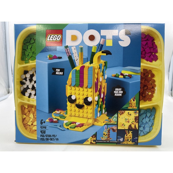 磚櫃 全新樂高 豆豆系列  41948 水果豆豆筆筒 可愛香蕉 DOTS
