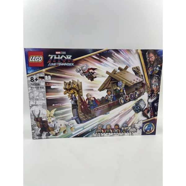 磚櫃 全新樂高 76208 Marvel - 雷神索爾4：愛與雷霆-山羊戰船