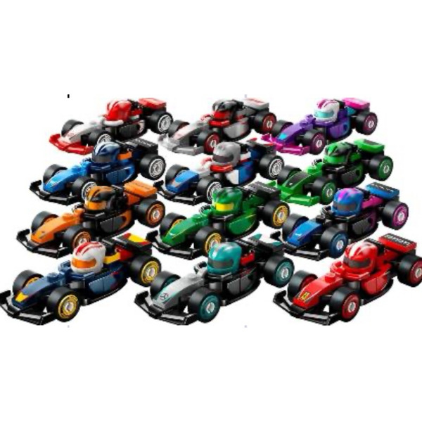 磚櫃 全新樂高  71049 Minifigures-F1® 收藏賽車 （一套12不重複)拆盒確認