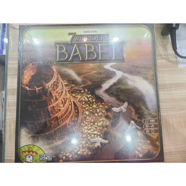 磚櫃 全新桌遊 七大奇蹟 (擴充) 通天塔 7 Wonders Babel -2 英文版)