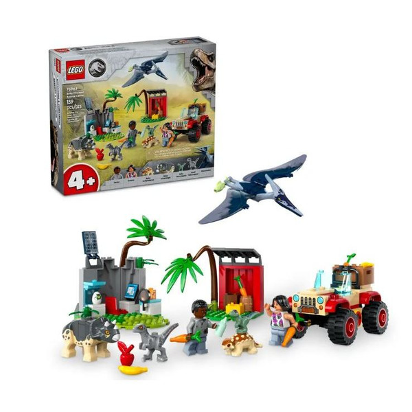 磚櫃 全新樂高 76963 侏儸紀世界 – 恐龍寶寶照護中心