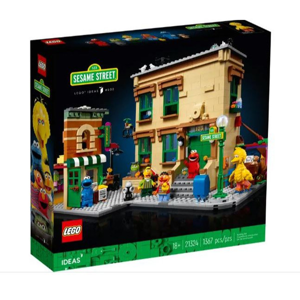 磚櫃 全新樂高   IDEAS 21324 芝麻街