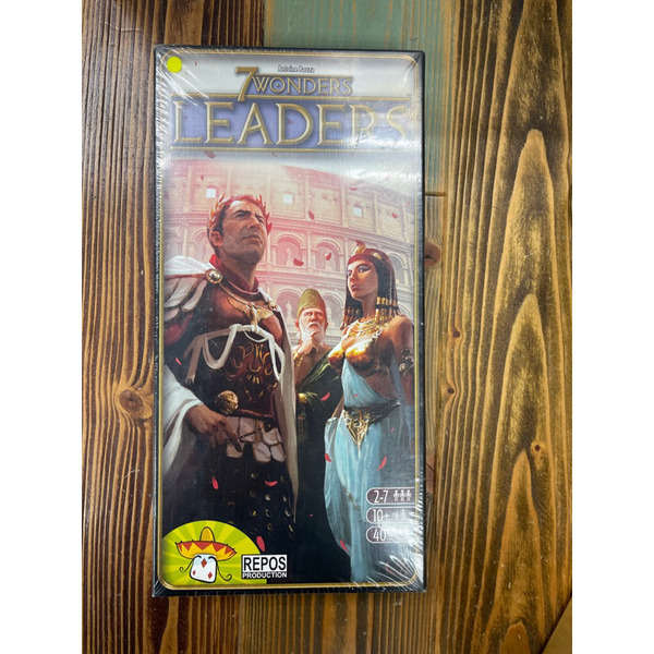 磚櫃  全新桌遊  // 7大奇蹟 -領袖擴充-6 (英文版)
