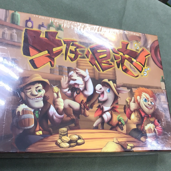 磚櫃 全新桌遊 牛仔很茫$850（考驗反應和專注力）