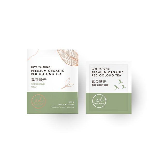 【暮茶澄光】茶包-鹿野有機頂級紅烏龍
