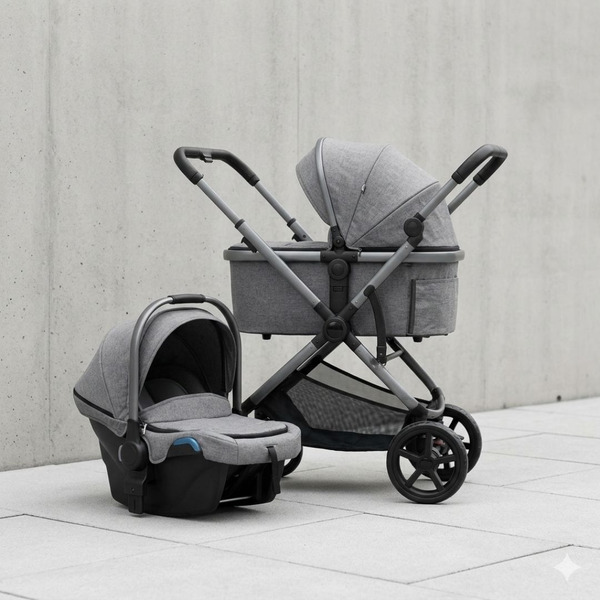 多功能三合一寵物手推車