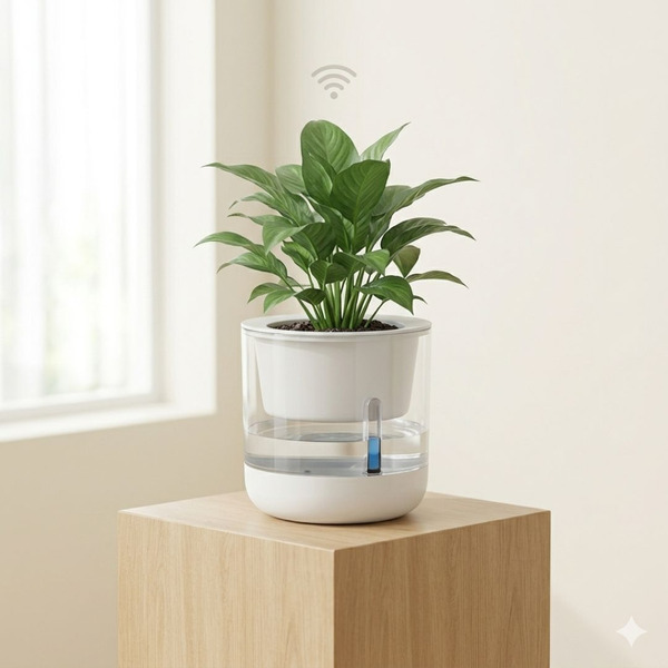 荷蘭設計款自動灑水盆栽