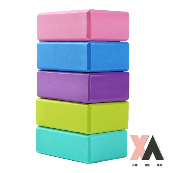 【XA】40D高密度馬卡龍瑜伽磚-超值二入組