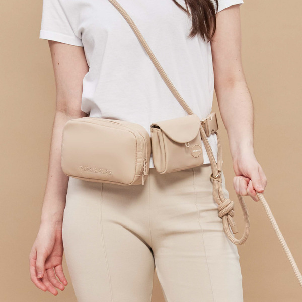必備兩用腰包 (米)
