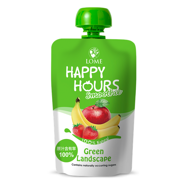 大地之愛 Happy Hours 生機纖果飲(蘋果/草莓/香蕉) 100g/包