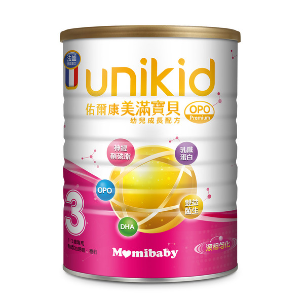佑爾康美滿寶貝 幼兒成長配方 OPO Premium 850g/罐