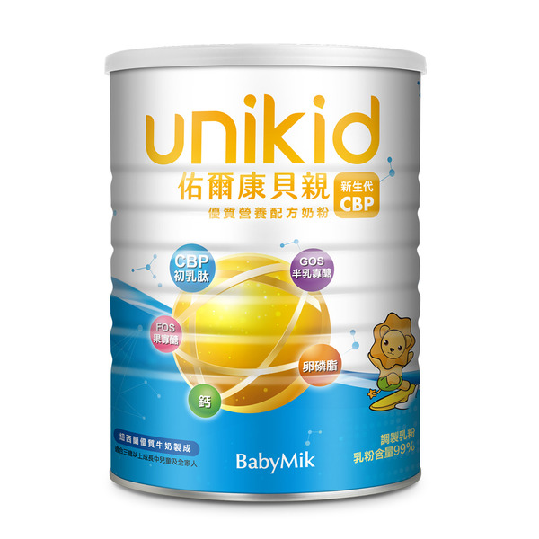 佑爾康貝親 新生代CBP優質營養配方奶粉1600g/罐