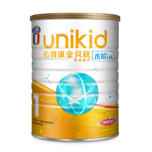佑爾康金貝親 水解嬰兒配方 850g/罐