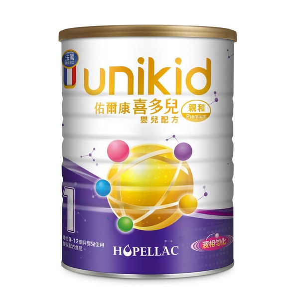 佑爾康喜多兒 嬰兒配方奶粉 親和Premium 850g/罐