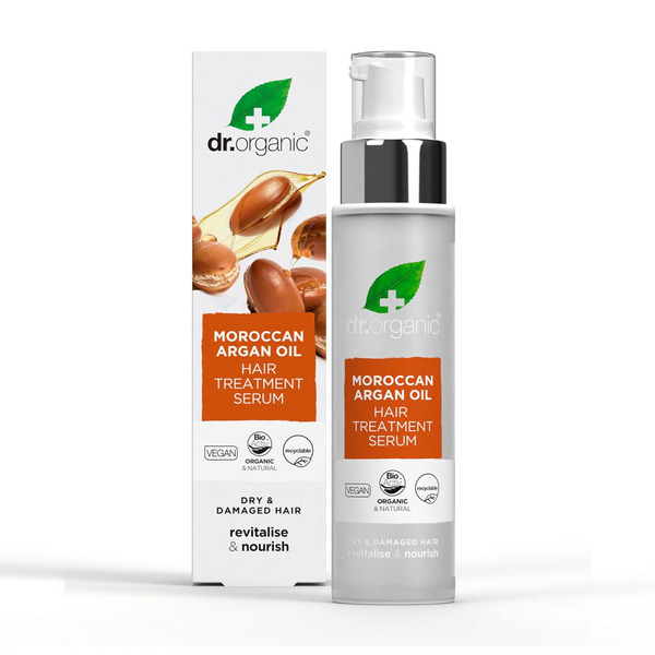 dr.organic 丹霓珂 摩洛哥堅果髮絲亮澤精華 100ml/罐