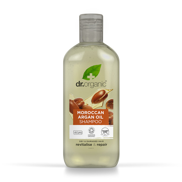 dr.organic 丹霓珂 摩洛哥堅果髮絲亮澤洗髮精 265ml/瓶