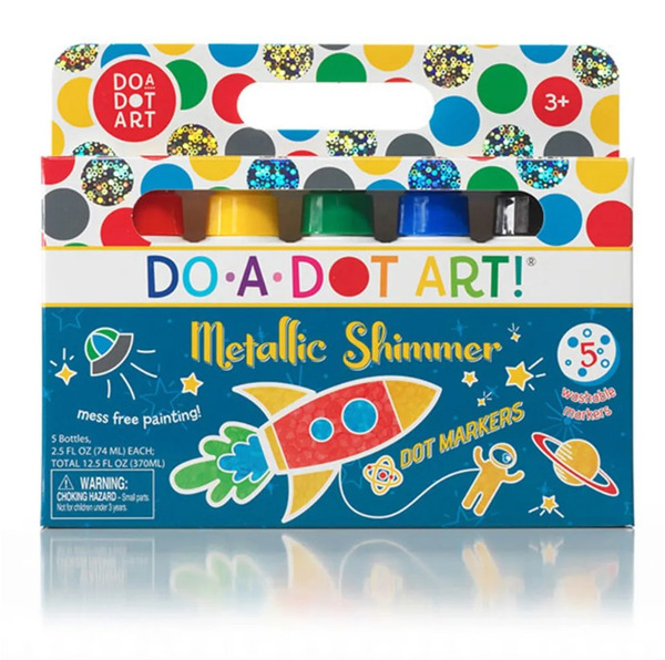 【紅利兌換】Wishall葳祈國際 美國Do A Dot Art! 點點畫筆  5入 亮粉金屬色