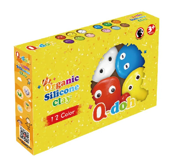 【紅利兌換】Wishall葳祈國際 超柔軟黏土 12色工具組