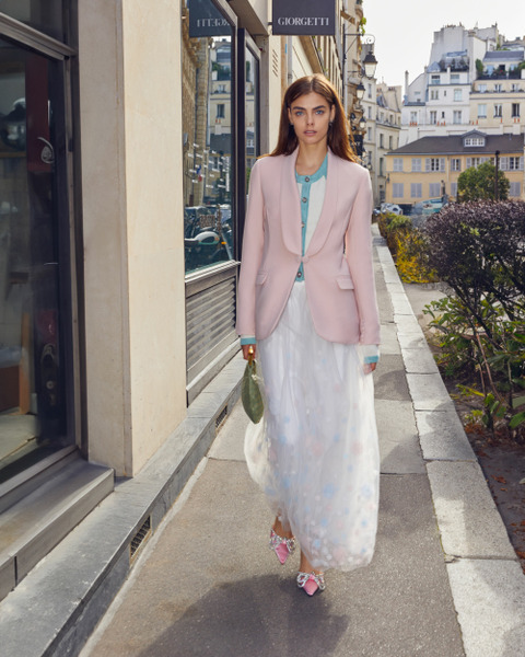 Calliope浪漫花園花朵紗裙