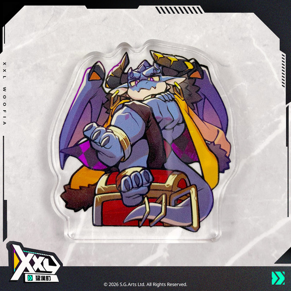 《XXL 猛漢町》厚片壓克力飯友_塔蘭迪歐