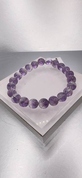 💜 全天然紫塔晶手串