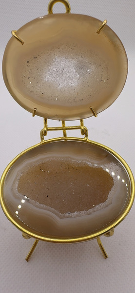 ❄️ 全天然 全拋 精拋 金色聚寶盆水晶｜5.7cm*4.5cm*2.7cm