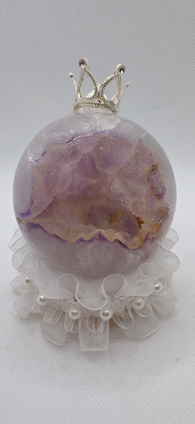 全拋款 天然 紫色夢幻啵啵軟糖｜直徑 7.1cm