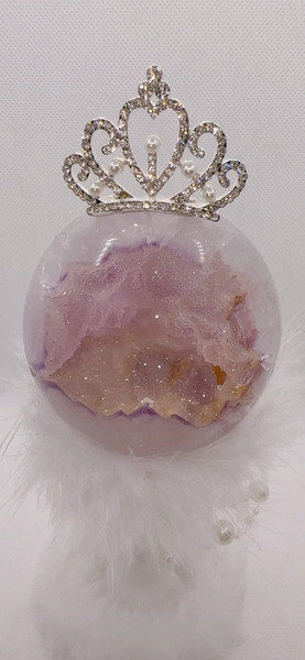 全拋款 天然 紫色夢幻啵啵軟糖｜直徑 7.1cm