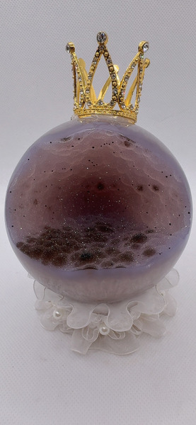 全拋款 天然 巨大紫色啵啵｜直徑 9cm