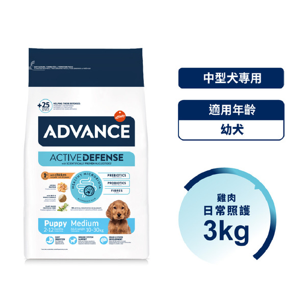 日常照護 中型幼犬雞肉配方 3kg