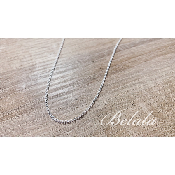 925純銀項鍊-18吋