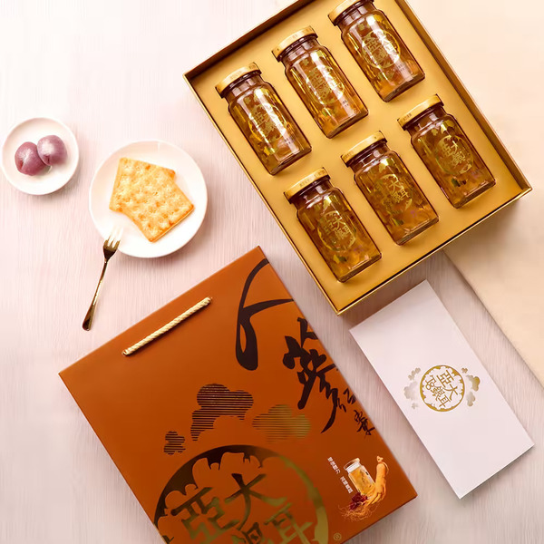 人蔘紅棗銀耳露禮盒(6入/盒)