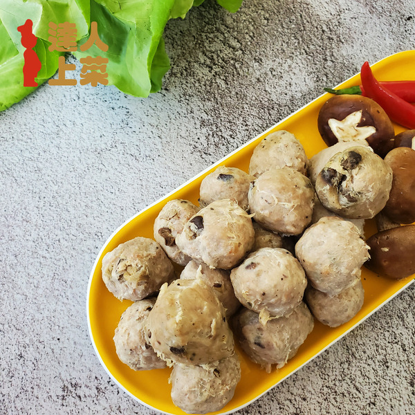 【達人上菜】香菇貢丸 210g/包《冷凍》
