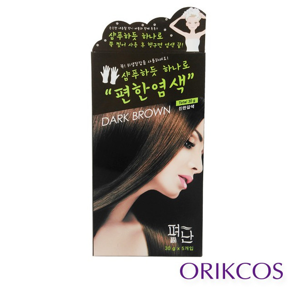 【單包】韓國原裝Pyeonan 白髮專用5分鐘高效便捷染髮霜