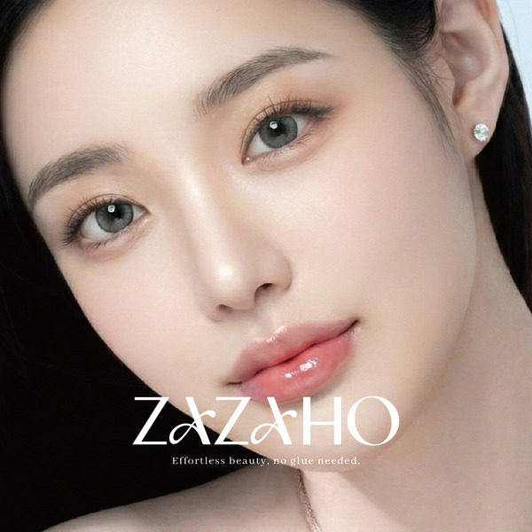 【ZAZAHO免膠睫毛｜混血眨眨下睫毛】：透明果凍膠條