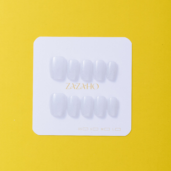 【ZAZAHO穿戴甲｜碎鑽款04】