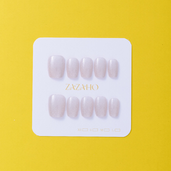 【ZAZAHO穿戴甲｜碎鑽款05】