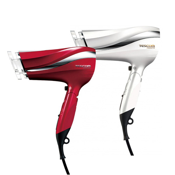 【TESCOM】防靜電大風量吹風機 (白/紅) TID2200TW