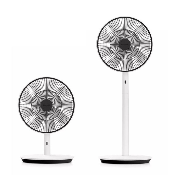 【BALMUDA 百慕達】The GreenFan 12吋DC直流電風扇 - 白黑 (EGF-1800-WK)