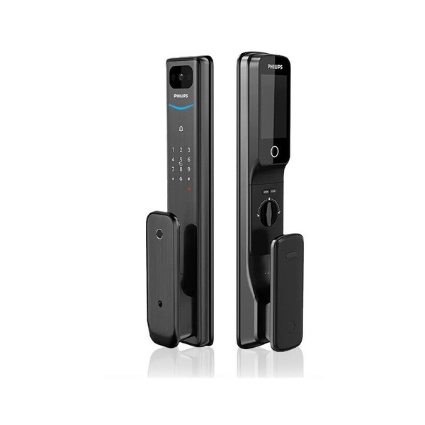 【PHILIPS 飛利浦】全自動智能貓眼電子鎖 多元開鎖(ALPHA-VP)