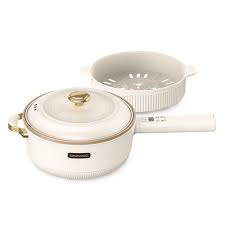 【韓國DAEWOO】麥飯石多功能爆炒料理鍋-28cm(DW-EC001)