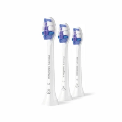 【PHILIPS 飛利浦】Sonicare智能超細抗敏刷頭3支 白色(HX6053/93)